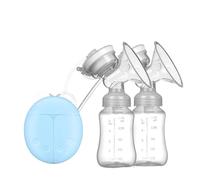 Extracteur de lait portable, extracteur d'allaitement électrique | Extracteur de lait double extracteur d'allaitement à aspiration forte, accessoires d'allaitement portables avec pompe à lait à faible