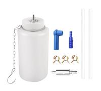 Extracteur de liquide de frein,Dispositif magnétique anti-fuite transparent | Pompe d'extraction d'huile | Pour direction, liquides auto, moteurs, marine, hors-bord, systèmes de