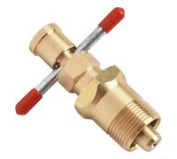 Extracteur de manchons de compression en laiton pour tuyaux NPT 1/2 3/4" - Avec poignée de levier amovible pour un retrait efficace des raccords (rouge)
