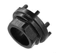 Extracteur de manivelle de vélo avec manchon à 8 dents en acier carbone pour le retrait et l'installation du couvercle d'essieu, fonctionne avec clé ouverte de 32 mm et clé réglable de 36 mm (manchon