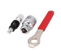 Extracteur de manivelle de vélo en acier au carbone et kit d'outils de pédalier pour faciliter l'entretien et les tâches de réparation de vélo