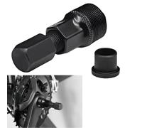 Extracteur de Manivelle de Vélo en Acier au Carbone, Outil Compact de Réparation et Entretien pour Vélos, Compatible avec Pédaliers Coniques et Surdimensionnés, Durable et Pratique (8 x 2,4 x 2 cm)