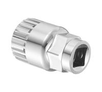 Extracteur de Manivelle Démonte Pédalier Colonne Auxiliaire Levier de Bicyclette Outil de Maintenance en Acier Inoxydable Adapté pour L'entre, 4.95 Cm X 3.1 Cm