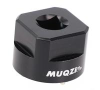 Extracteur de manivelle Sram pour pédalier Dub M30 - Auto-extractible | Fabriqué en alliage d'aluminium pour l'assemblage et l'entretien du bras de manivelle de vélo - Argent/noir