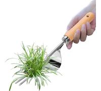 Extracteur de mauvaises herbes, désherbant manuel | Design ergonomique en acier inoxydable pour excavation de plantation de jardin de pelouse extérieure