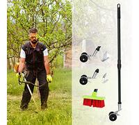 Extracteur de Mauvaises Herbes Trois en Un, Brosse Verticale à Long Manche pour Le Jardin, Outil Manuel pour Le désherbage de la Cour