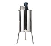 Extracteur de miel électrique 140 W en acier inoxydable 201 avec 3 cadres en nid d'abeille 370 tr/min pour maisons, bases d'élevage, fermes