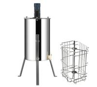 Extracteur de Miel Électrique de Type Tangentiel-Duoku-2/4 Cadre-pour Tous les Apiculteurs-en Acier Inoxydable
