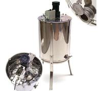 extracteur de miel électrique en acier inoxydable 4 cadres 4 rayons E5570 VA extracteur d'abeilles
