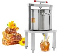 Extracteur de miel et de fruits manuel pour une production efficace de jus et de cidre en apiculture et vinification