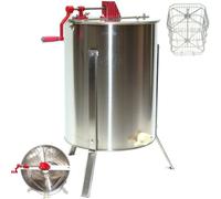 extracteur de miel manuel 4 cadres alvéolés acier inoxydable DN Zander apiculteur extracteur 55571