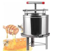 Extracteur De Miel Manuel INOX,Pressoir À Miel Manuel Extracteurs De Miel Apiculture Matériel Extracteur Presse À Miel en Nid d'abeille pour Restaurant Cuisine Hôtel KL,C