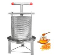 Extracteur De Miel Manuel INOX,Pressoir À Miel Manuel Extracteurs De Miel Apiculture Matériel Extracteur Presse À Miel en Nid d'abeille pour Restaurant Cuisine Hôtel KL,A