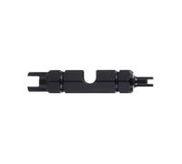 Extracteur de Noyau de Pneu Vélo Multifonction en Alliage D'aluminium Noir