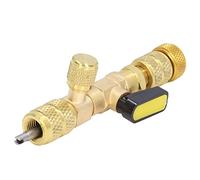 Extracteur de Noyau de Valve pour Climatisation Auto 1/4 et 5/16 Pouces Outil de Réparation Rapide Professionnel avec Installateur Facile pour Mécaniciens