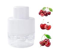 Extracteur de noyaux de cerises à serrage rapide - Outil de dénoyauteur de cerises - Appareil de cuisine - Gain de temps - Dénoyauteur de fruits - Protection anti-éclaboussures - Pour le camping, les