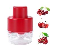 Extracteur de noyaux de cerises | Outil pour enlever les noyaux de cerises à libération rapide | Gagnez du temps avec protection contre les éclaboussures et vide-fruits pour le camping, femmes et