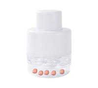 Extracteur de noyaux de cerises - Pressage et traction rapides - 7 trous - Dénoyauteur de fruits portable avec protection anti-éclaboussures - Gain de temps - Ustensile de cuisine pour femmes, hommes