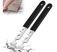 Extracteur de Pavés 2 en 1 en Acier avec 2 Leve-Dalles : Outil Manuel de Démontage Robuste à Poignée Antidérapante,Inclut Clé Hexagonale - Idéal pour Terrasse, Jardin, Allée et Cour Extérieure