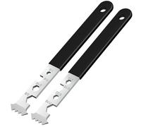 Extracteur de pavés 2 Grattoirs À Joints Micro-dentés, Extracteurs De Pavés, Double Grattoir en Acier Au Carbone for Un Retrait Facile(Wrench-2pcs)