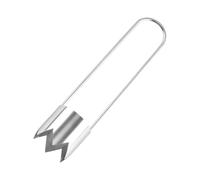 Extracteur de pépins de fruits - Pastèque, poivre - Extracteur de pépins en acier inoxydable - Multifonction - Pour tomates, poivres, poires - 15,4 x 3,8 x 3,8 cm