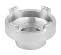 Extracteur de pignon de vélo pour roue libre à 4 encoches compatible avec divers outils à douille et clés en acier au carbone traité thermiquement