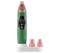 Extracteur de points noirs avec compresse chaude pour soins de la peau du visage femmes et hommes vert électrique rechargeable par USB