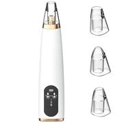 Extracteur de points noirs électrique, nettoyeur de pores à 3 têtes d'aspiration, matériau ABS, solution de nettoyage du visage