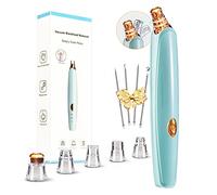 Extracteur de points noirs - Nettoyeur de pores du visage amélioré - Aspirateur de pores électrique USB avec 5 sondes - Outil d'aspiration de points noirs amélioré - Kit de retrait de points noirs