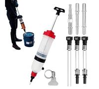 Extracteur De Pompe À Huile Moteur - Manuel De Fluide 1500 Ml | Pompe D'aspiration De Vidange D'huile En PP - Remplisseur D'huiles Manuel Pour Voiture, Moto, Tondeuse À Gazon, Transmission,