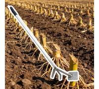 Extracteur de poteau - Extracteur de souches robuste pour poteaux en bois et petits arbres, levier élévateur de 132 cm pour une extraction facile des racines