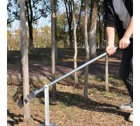 Extracteur de Poteaux de Clôture Grand Arrache-Arbre pour Arbres de 5 8 10 12 cm, Outil Robuste pour Retirer les Piquets de Tente et de Béton, Outil D'extraction de Barres D'armature pour Clôtures