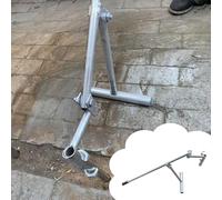 Extracteur de Poteaux de Clôture Outil d'extraction de Barres d'armature Robuste, Équipement de Dépose de Poteaux pour Tentes, Clôtures en Bois et Colonnes en Béton(2cm(0.79") dia.)