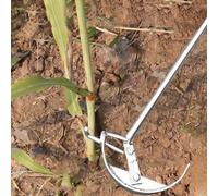 Extracteur de Poteaux de Clôture Outil Métallique pour Enlever les Souches D'arbres et les Poteaux en Bois, Extracteur de Poteaux en Béton Robuste pour Piquets de Tente, Extracteur de Clôture Cassée