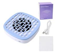 Extracteur de poussière d'ongles, Nail Dust Collector Extractor Fan For Manicure Machine Powerful Nail Vacuum Cleaner With Remove Paper Filter Nail Equipment(C)