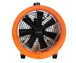 Extracteur de poussière Ventilateur de ventilation portable en PVC 300 mm 6 m