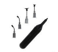 Extracteur de puce antistatique pour BGA IC - Outil manuel sans alimentation - 3 embouts - 6 mm - 10 mm - Manipulateur de composants sûrs avec étui - Noir