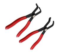 Extracteur de rivets précis pour enlever les garnitures de voiture 30 et 80 degrés Ensemble de pinces à goupille confortable et ergonomique Outil de retrait de clip de fixation automatique