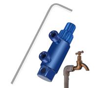 Extracteur de robinet cassé - Outil d'extraction de filetage de tuyau cassé | Extracteur de fil de valve d'angle de robinet | Outil de retrait de vis de tuyau d'eau | Outil de réparation de valve