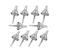 Extracteur de robinet d'angle en acier robuste | Tige hexagonale pour enlever les filetages cassés dans les tuyaux pour les réparations sanitaires dans la cuisine et la salle