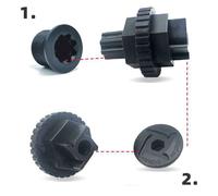 Extracteur De Roue De Manivelle De Vélo, Outil D'installation De Tension De Bouchon De Vilebrequin, Démontage De Pédale De Pédalier, Réparation Pour Shimano Prowheel