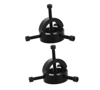 Extracteur de Roue de Ventilateur en Acier Noir, Lot de 2
