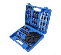 Extracteur de Roulement 3 Mâchoires en Acier pour forgé - Outil d'Extraction Réversible pour Poulie et Volant - Kit Dépose Mécanique Auto 27cm