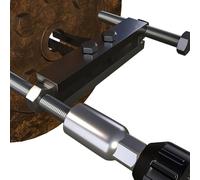 Extracteur de roulement à 2 mâchoires pour roulements intérieurs 6205/6305, extracteur de guidage de volant d'inertie en acier au carbone avec griffes réglables pour poulie de vitesse Remo