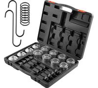 Extracteur de roulement de roue VEVOR 28 pcs. Kit de dépose et repose pour roulements à douilles en acier, outils pour la dépose et la repose des douilles, compatibilité avec plusieurs véhicules