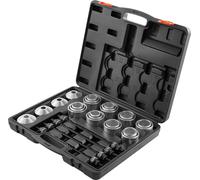 Extracteur de roulement de roue VEVOR 36 pcs. Kit de dépose et repose pour roulements à billes en acier, outils pour la dépose et la repose des bagues, compatibilité avec plusieurs véhicules
