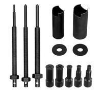 Extracteur de Roulement Interieur, 9-23mm Extracteur de Roulements Moto Velo, Universel Doutils Extracteur Roulement, Kit D'outils d'extraction, Ensemble D'extracteurs de Roulements Intérieurs (Black)