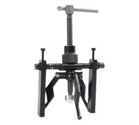 Extracteur de roulement interne à trois mâchoires en acier au carbone traité thermiquement pour une longue durée de vie dans des conditions d'utilisation fréquente en atelier (A)