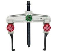 Extracteur de roulement universel à 2 pieds, ajustement rapide, idéal pour les espaces restreints, facilite le retrait des roulements.