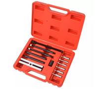 Extracteur de roulements - vidaXL - Kit d'extracteurs de petit insert 16 pièces - Acier - Noir - Durable